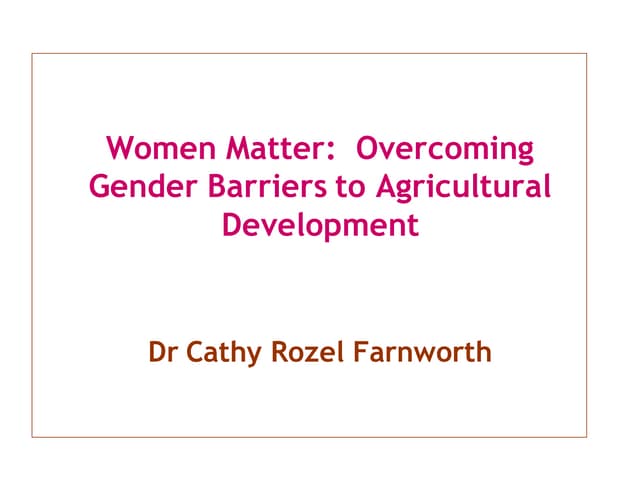 Cathy april 5th_2011_key_points