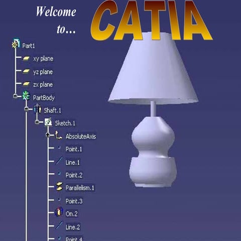 CATIA LESSON 1