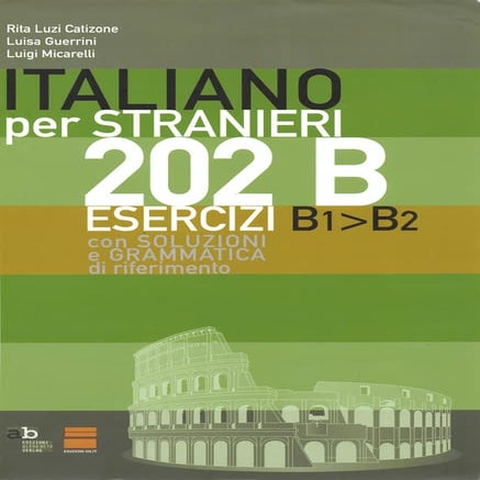 italiano per stranieri 202 b 