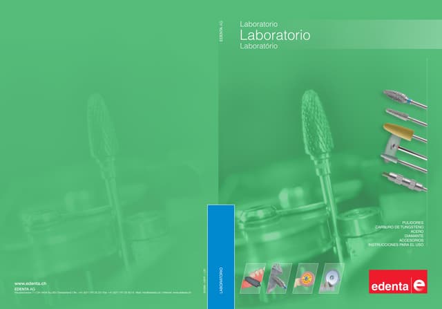 Catalogo laborarorio EDENTA