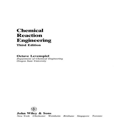 octave levenspiel  catálisis 