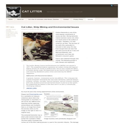 Cat litter strip-mining-environmental-issues kapush.org