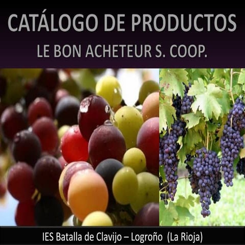 Catálogo   le bon acheteur s. coop.