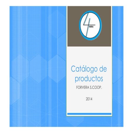  4vera S.Coop. Catálogo 2014