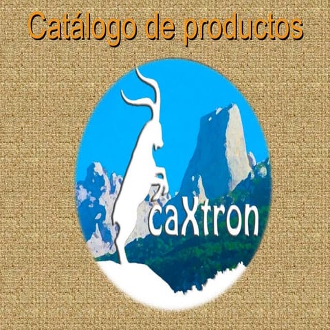 Catálogo de productos