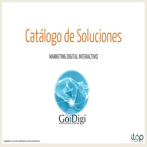 Catálogo de soluciones Goidigi