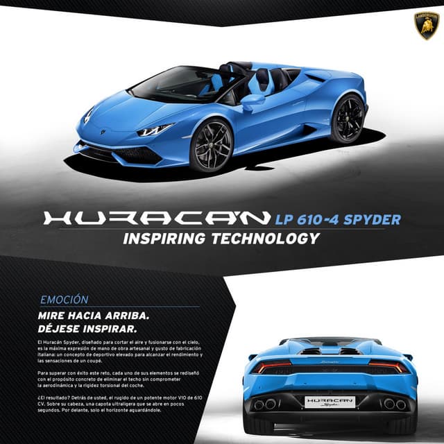 Lamborghini Huracán Spyder