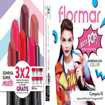 Catálogo flormar campaña 10, 2017