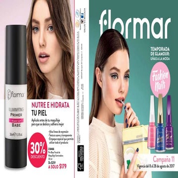 Catálogo flormar campaña 11, 2017