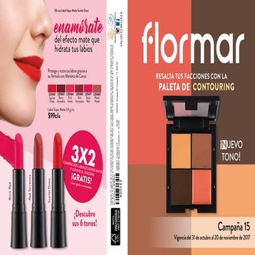 Catálogo flormar campaña 15, 2017