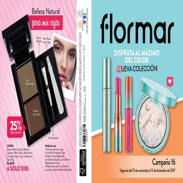 Catálogo flormar campaña 16, 2017
