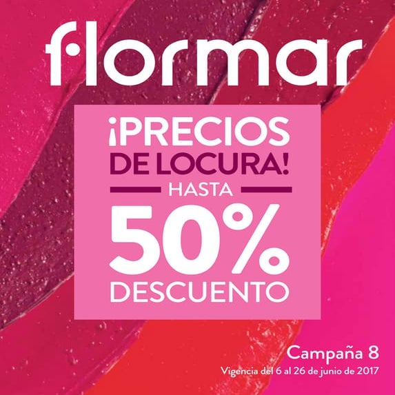 Catálogo flormar campaña 8, 2017