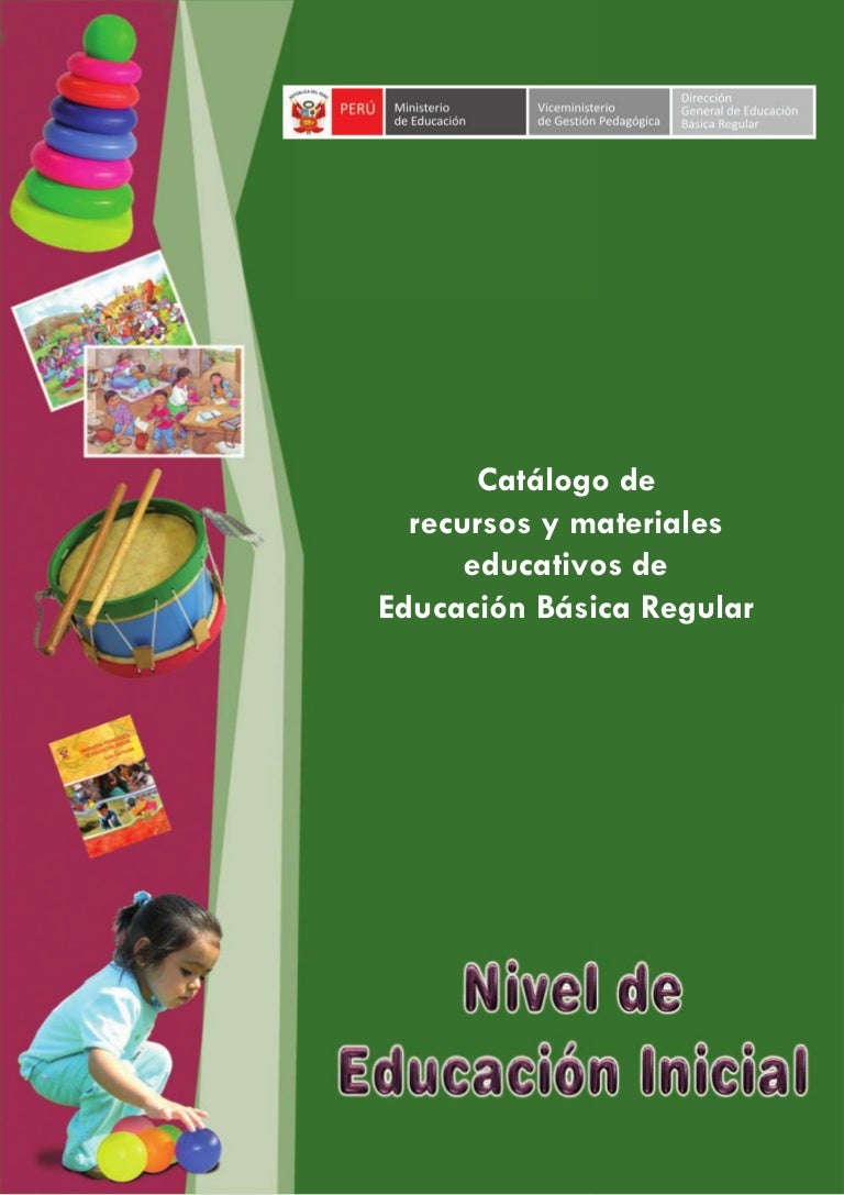Catálogo De Recursos Y Materiales De Educación Inicial Minedu - 
