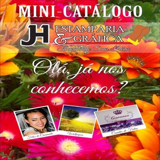 Mini-Catálogo JH Estamparia e Gráfica