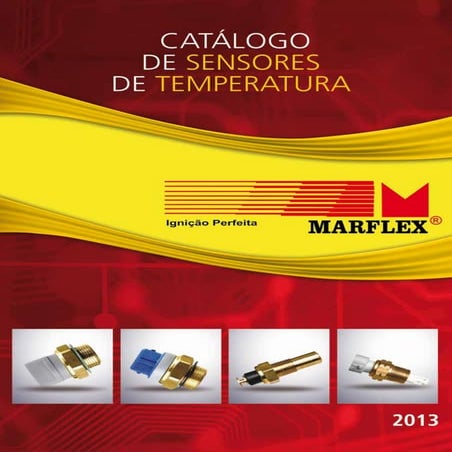 Catálogo sensores de temperatura 2013