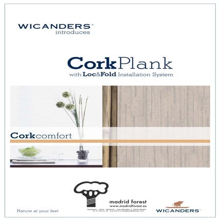 Catálogo Corcho Wicanders Madrid Forest 