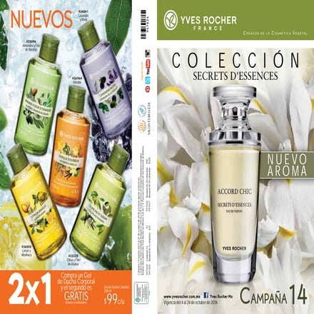 Catálogo yves rocher campaña 14, 2016