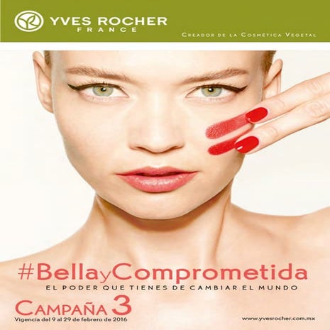 Catálogo yves rocher campaña 3, 2016