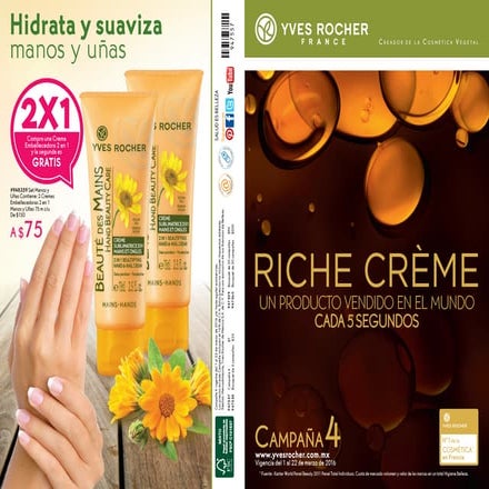 Catálogo yves rocher campaña 4, 2016