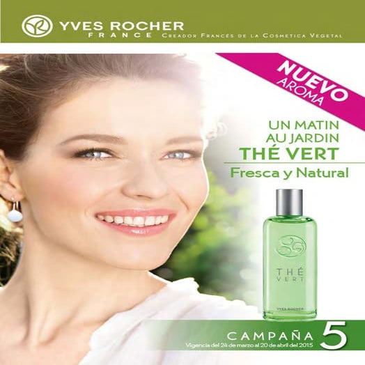 Catálogo yves rocher campaña 5, 2015