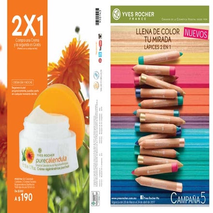 Catálogo yves rocher campaña 5, 2017