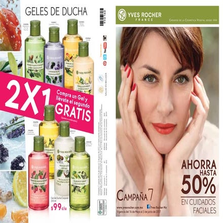 Catálogo yves rocher campaña 7, 2017