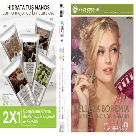 Catálogo yves rocher campaña 9, 2017