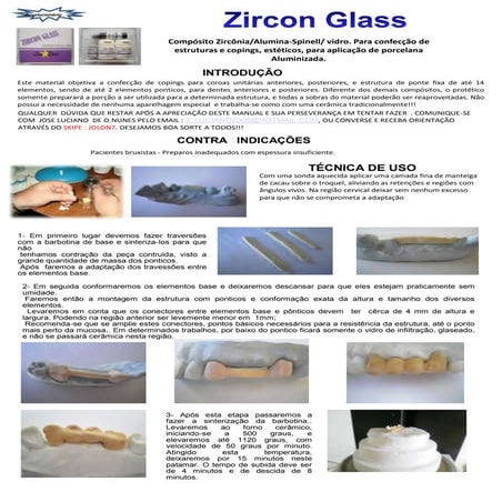 Catálogo zircon glass
