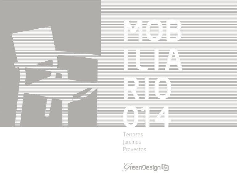 Muebles de jardín. Nueva colección de mobiliario de Jardín 2014 de Gr…