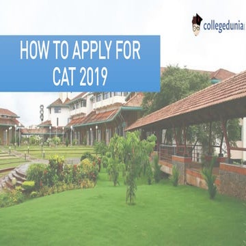 CAT 2019 Registration
