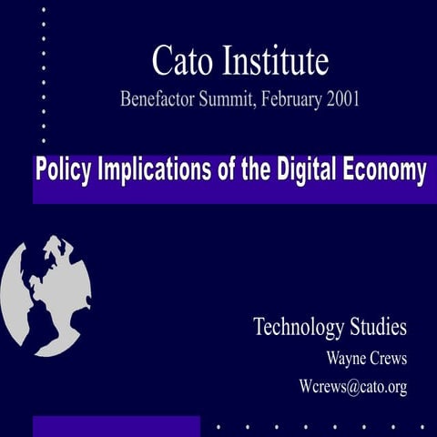 Policy Implications of the Digital Economy