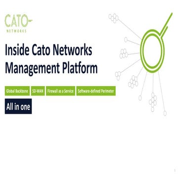 Cato Management Console