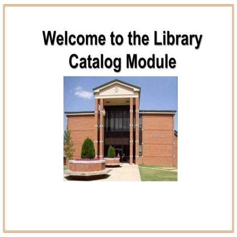 Using CatPac: Linscheid Library's Online Catalog