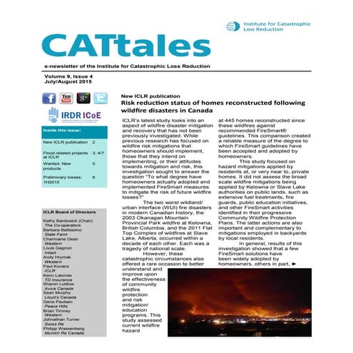 Cat Tales July/August 2015