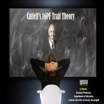 Cattell's 16 PF Trait Theory