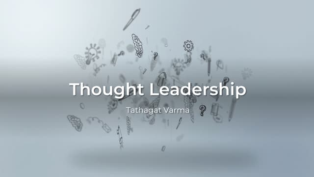 Thought Leadership