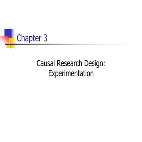 Causal design & research