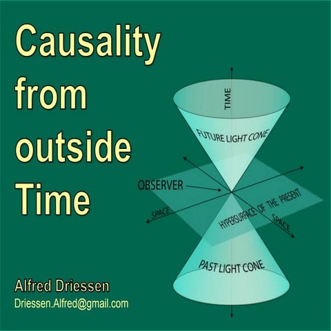 Causality from outside Time