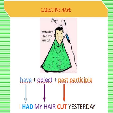 Causative have