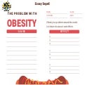 Cause and Effect Essay Nasil Yazilir - Causes of Obesity - Essay Sepeti ...