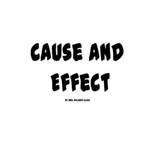 Cause and effect 2013 14