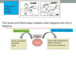 Cause and effect essay sample (pdf) picture