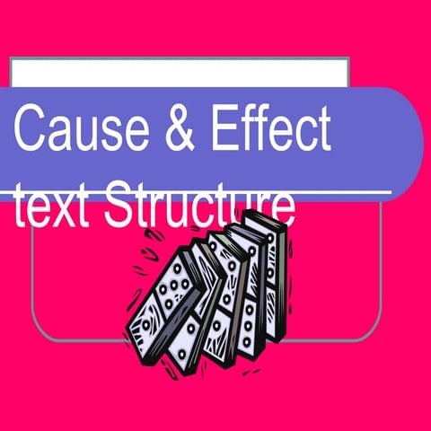 Cause and effect intro