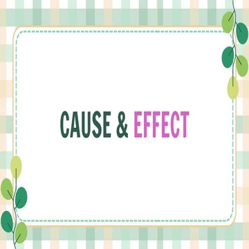 Cause and-effect-powerpoint | PPT