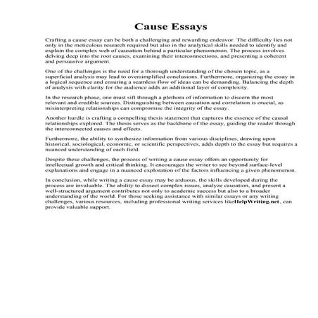 Cause Essays.pdf