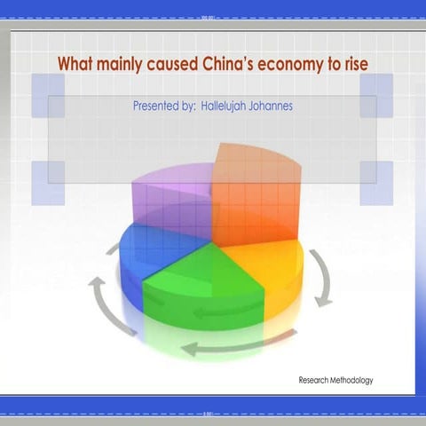 The cause of Abrupt development of China