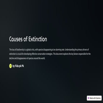 Causes-of-Extinction in animals on earth(1).pdf