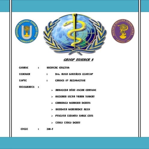 Causes of alcoholism