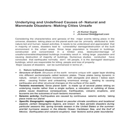 Causes of Natural and Manmade Disaster.docx