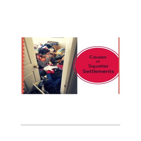 Causes of Squatter Settlements